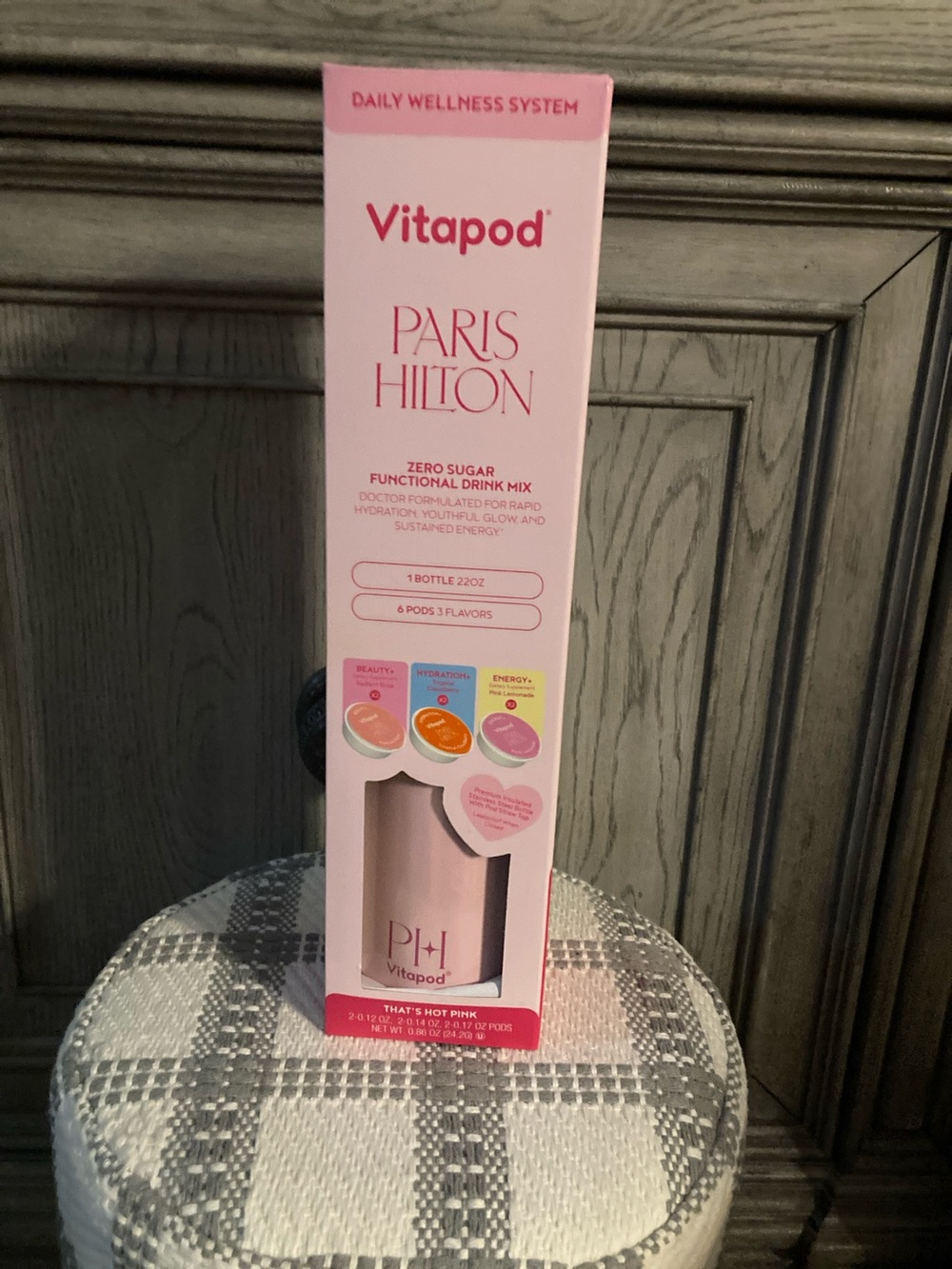 Paris Hilton Kids Wellness Bottle - Pink